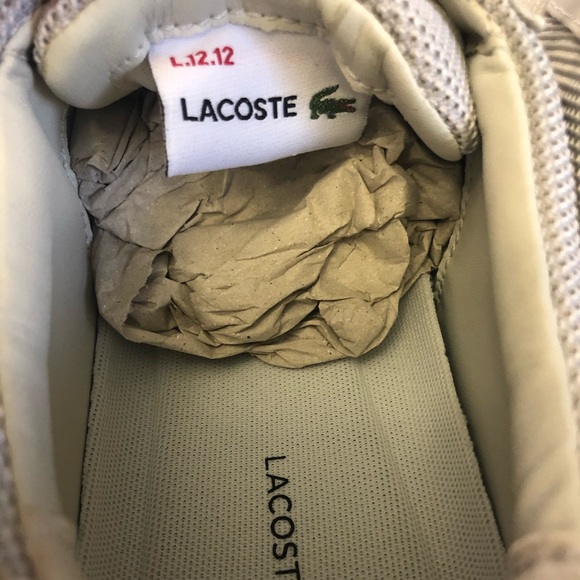 LACOSTE L.12.12 CAM WHT TEXTILE 🛑Sold🛑 - Picture 7 of 8